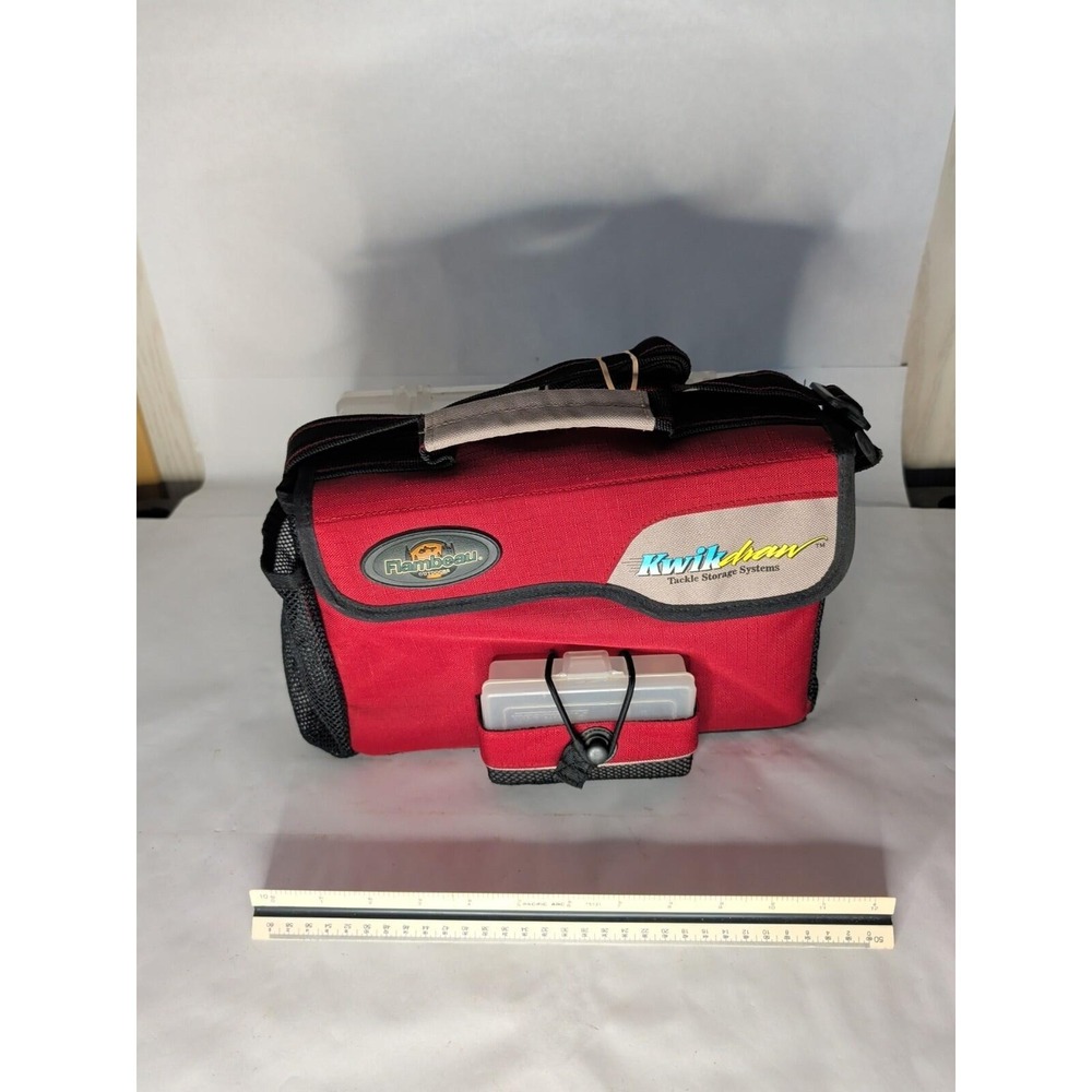 Flambeau KWIKdraw Red Tackle Storage System Shoulder Crossbody Bag